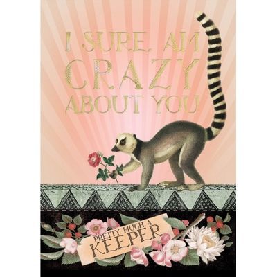 Meerkat Keeper Foil - Greeting Card image