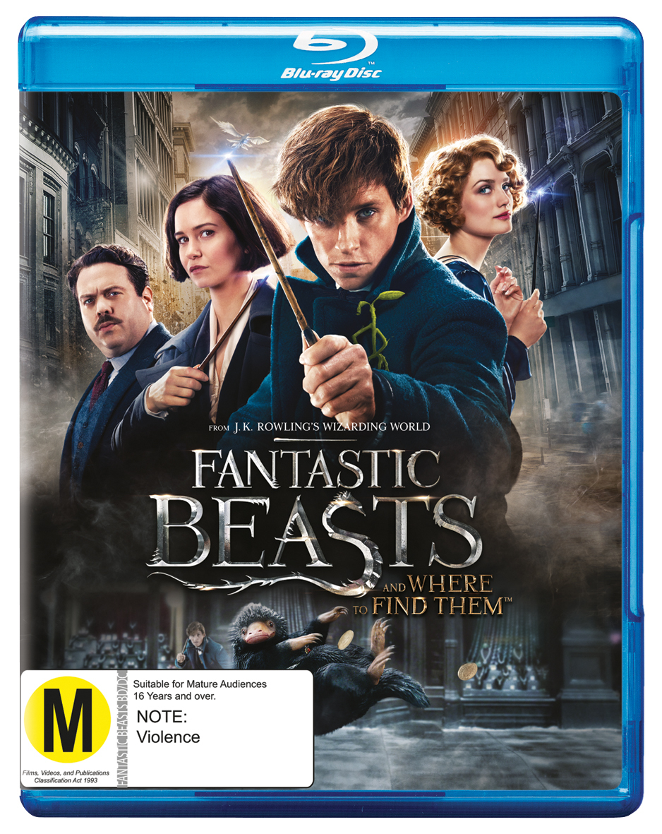 Fantastic Beasts and Where to Find Them on Blu-ray image