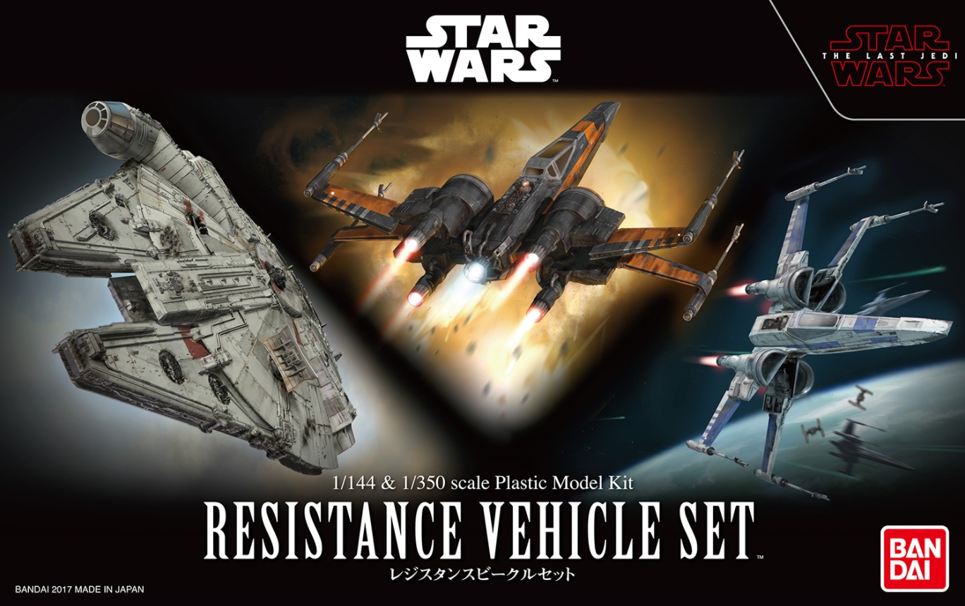 Star Wars: The Last Jedi - Resistance Vehicles Model Kit