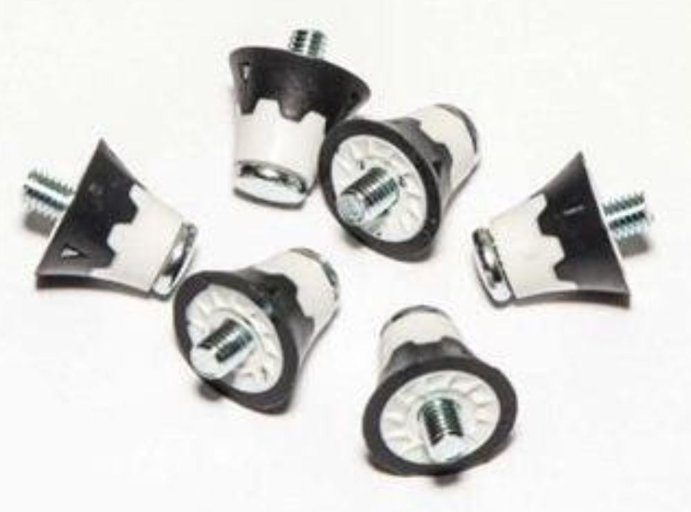 Rugby Nylon Boot Studs (16mm) - 4pcs