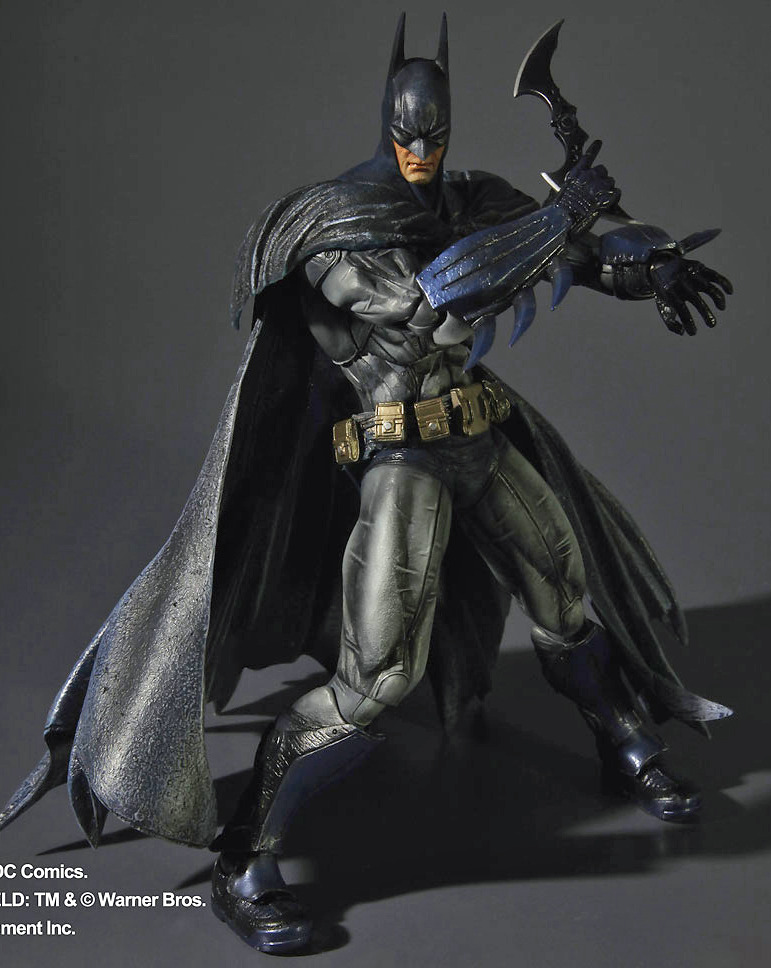 Batman Arkham Asylum Play Arts Action Figure - Batman