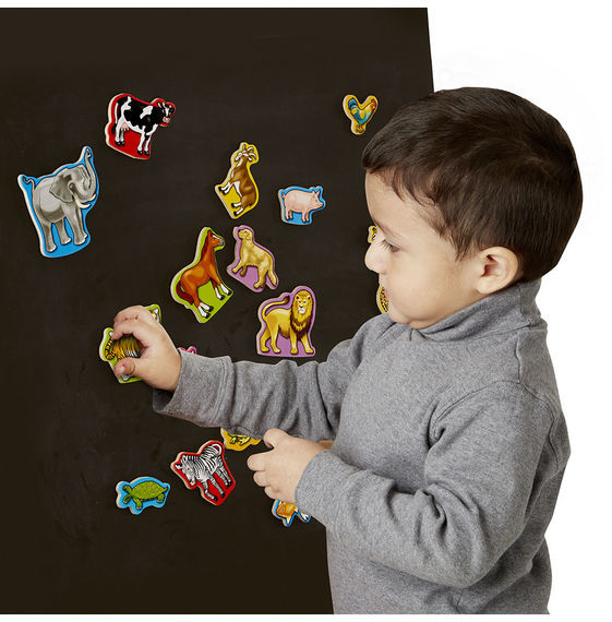 Melissa & Doug: Wooden Magnetic Animals in Box image