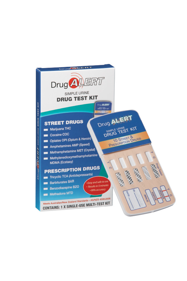 Buy Drug Alert Street & Prescription Drugs Urine Test Kit at Mighty Ape NZ