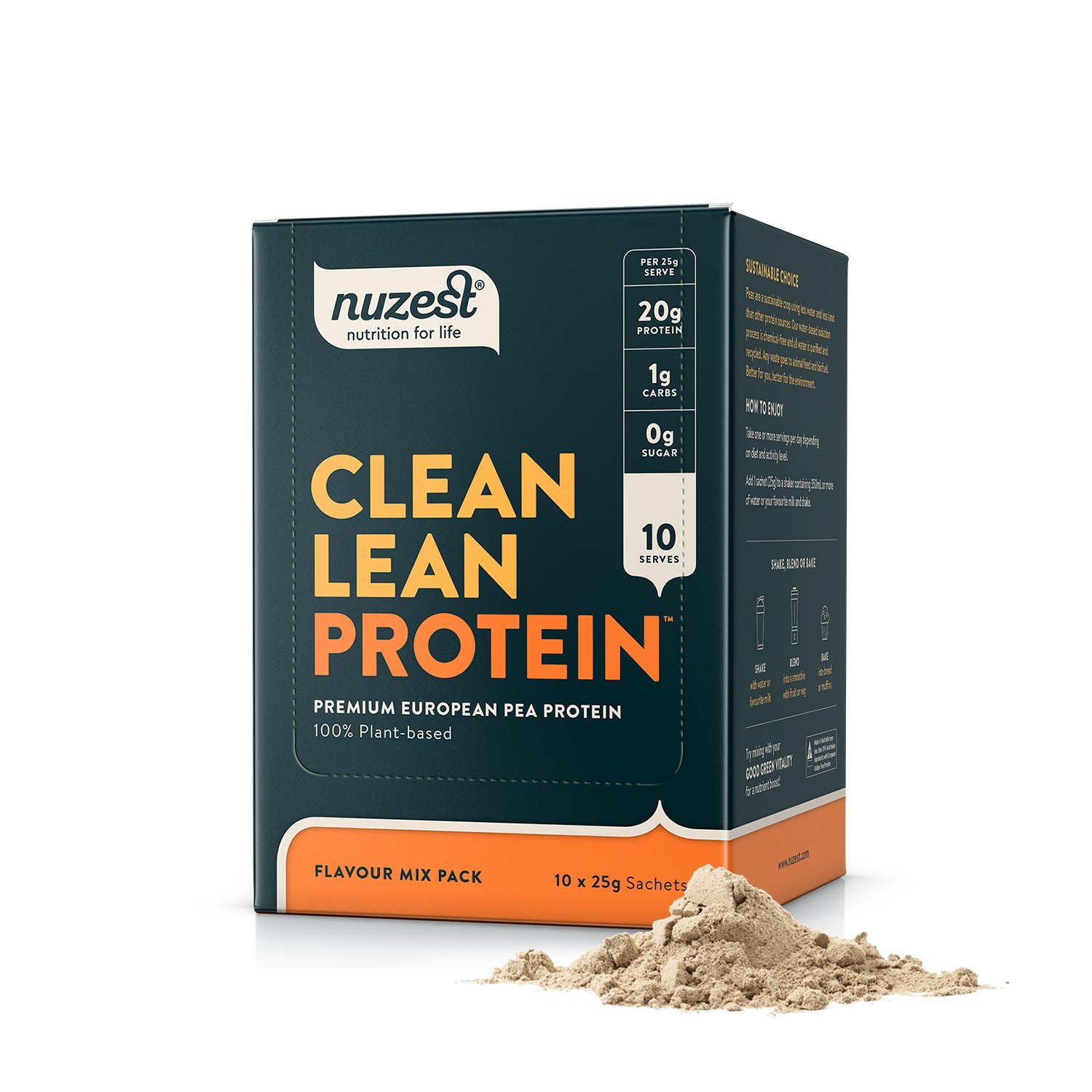 Nuzest Clean Lean Protein - Mixed Pack (10x25g) image