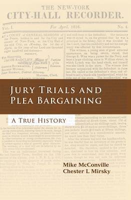 Jury Trials and Plea Bargaining by Mike McConville image