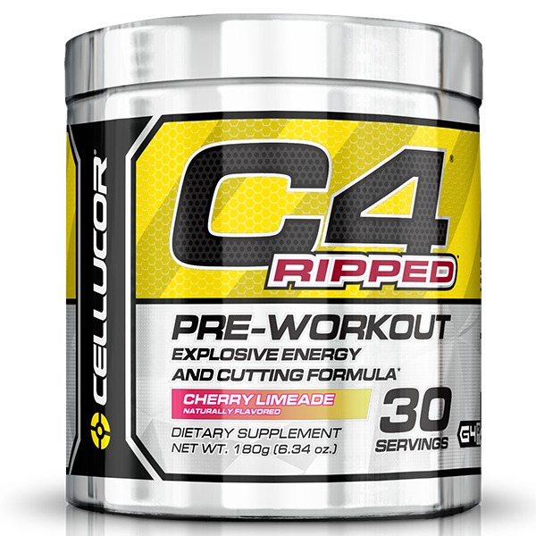 Cellucor C4 Ripped Pre-Workout - Cherry Limeade (30 Servings)