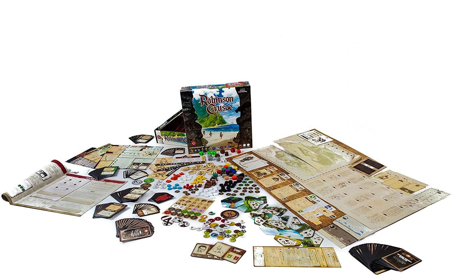 Robinson Crusoe Adventures on the Cursed Island Board Game at