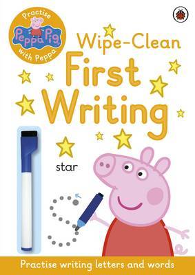 Peppa Pig: Practise with Peppa: Wipe-Clean First Writing by Peppa Pig image