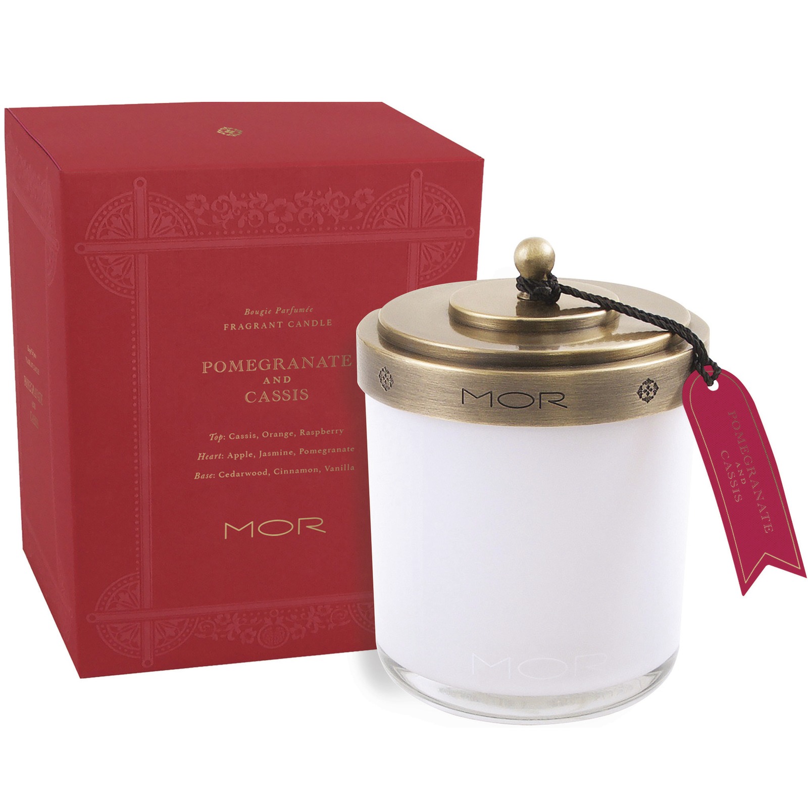 MOR Fragrant Candle Pomegranate & Cassis at Mighty Ape NZ