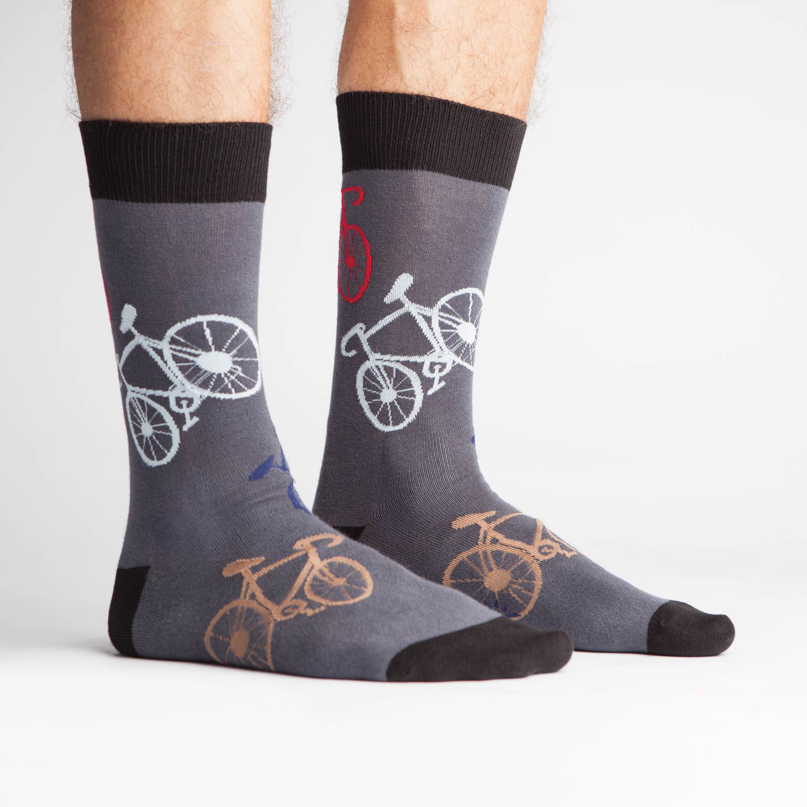 SOCK it to Me: Men's - Large Bikes Crew Socks image