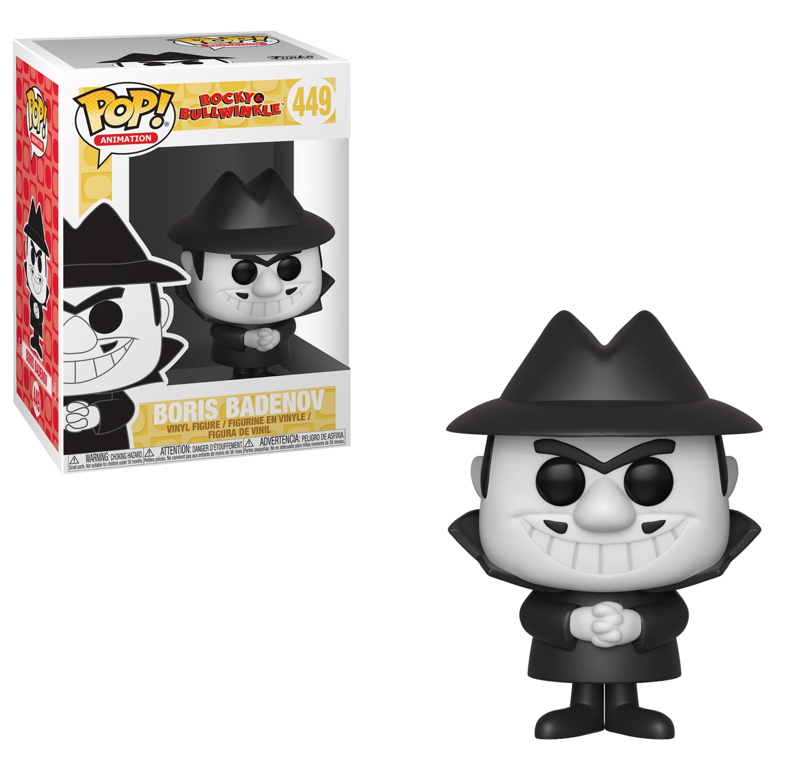 Rocky & Bullwinkle - Boris Pop! Vinyl Figure