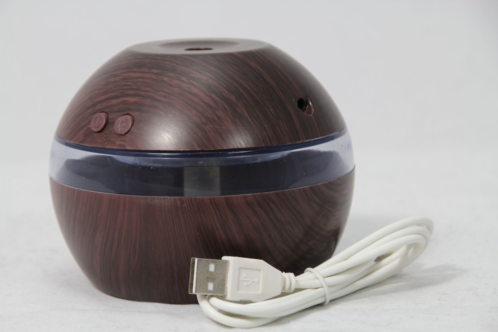 Mini Ultrasonic Portable USB Humidifier (Dark Wood) image