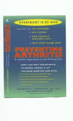 Preventing Arthritis by Ronald Lawrence image