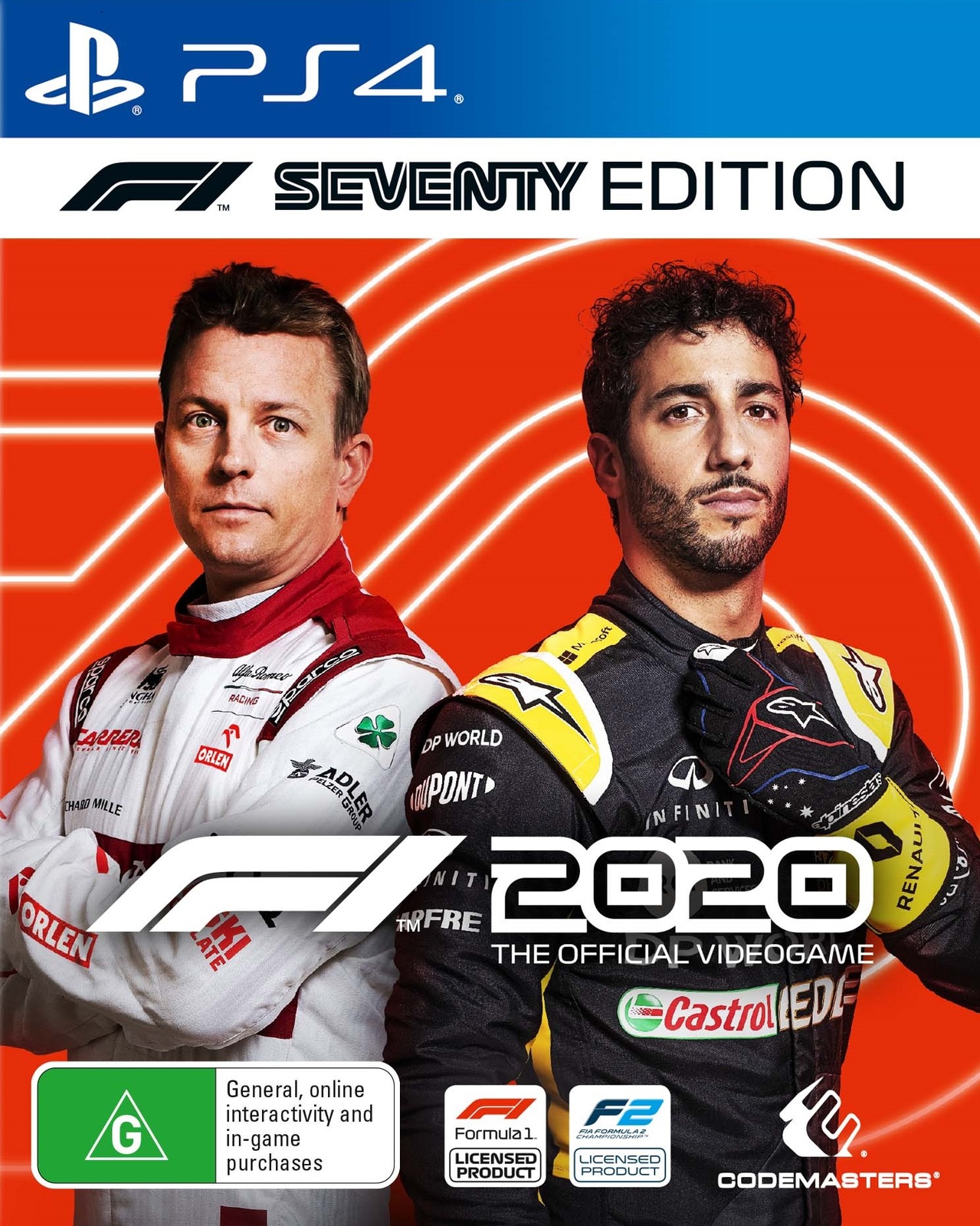 F1 2020 70th Anniversary Edition for PS4 image
