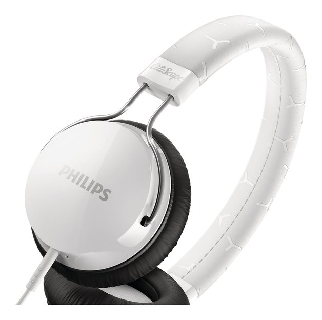 Philips CitiScape Headband Fixie Headphones (White)