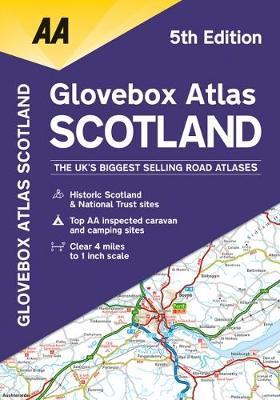Glovebox Atlas Scotland by AA Publishing image
