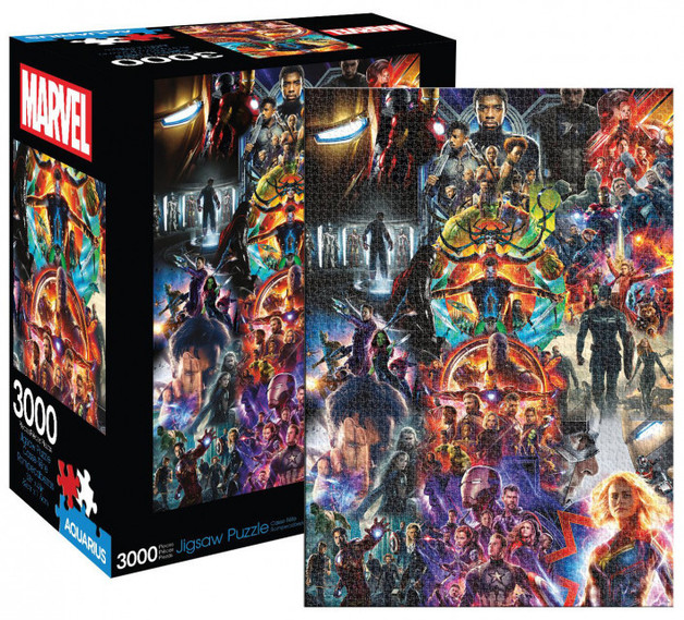 Marvel Jigsaw Puzzle MCU Collage Board Game at Mighty Ape NZ