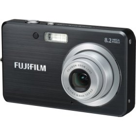 Fujifilm J10 8.2MP Digital Camera Black image