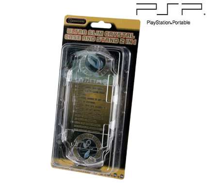 PSP Slim & Lite Ultra Slim Crystal Case and Stand 2in1 for PSP image