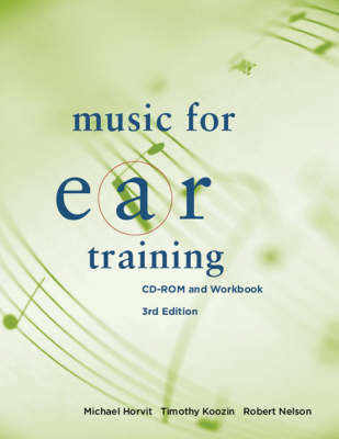 Music for Ear Training: CD-Rom and Workboook by Michael Horvit image