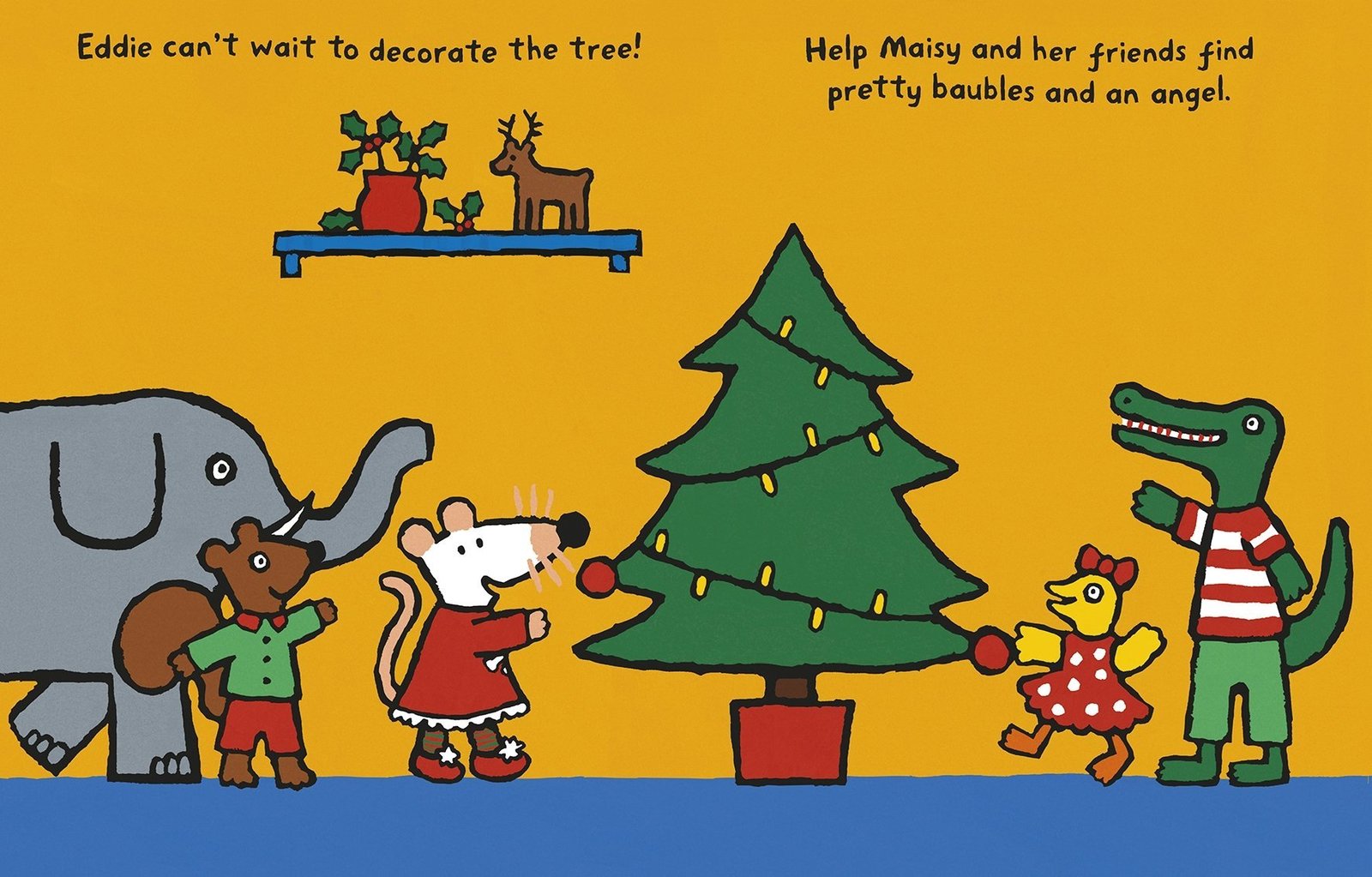 Maisy's Christmas (Sticker Book) by Lucy Cousins