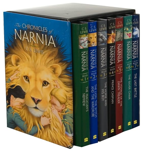 The Chronicles of Narnia Complete Box Set (Hardback, 7 books) by C.S Lewis image
