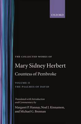 The Collected Works of Mary Sidney Herbert, Countess of Pembroke: Volume II: The Psalmes of David by Mary Sidney Herbert,Countess of Pembroke image