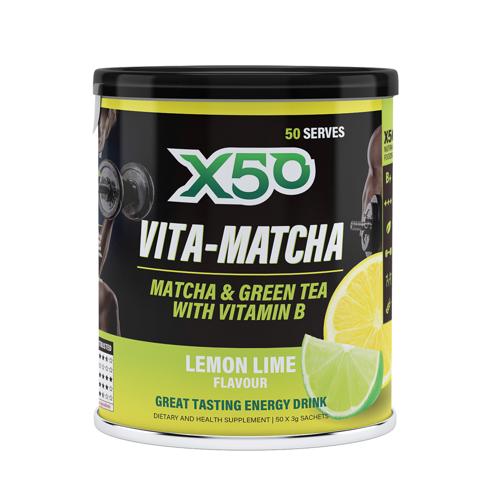 X50: Vita-Matcha Green Tea - Lemon Lime (50 Serves) image