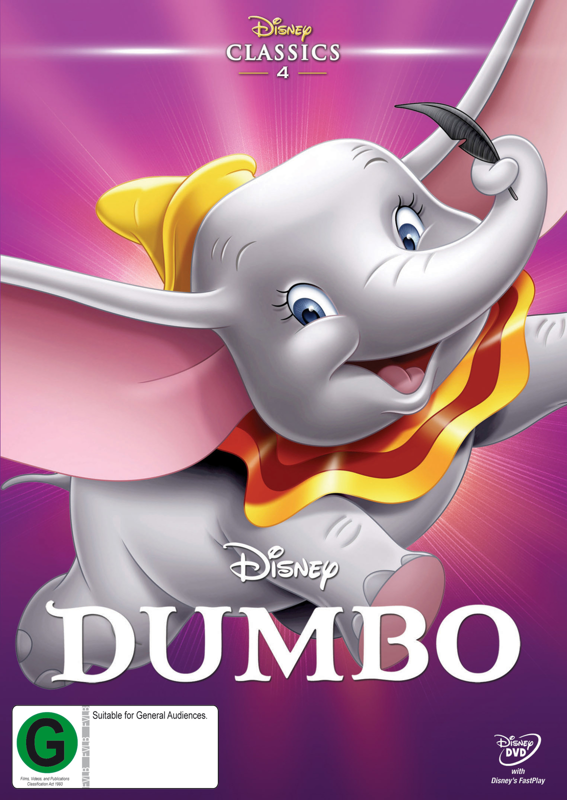 Dumbo on DVD image
