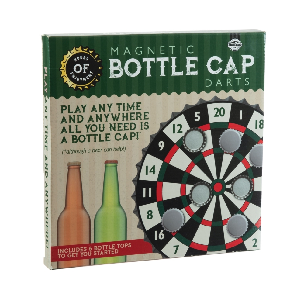 Magnetic Bottle Cap Darts image