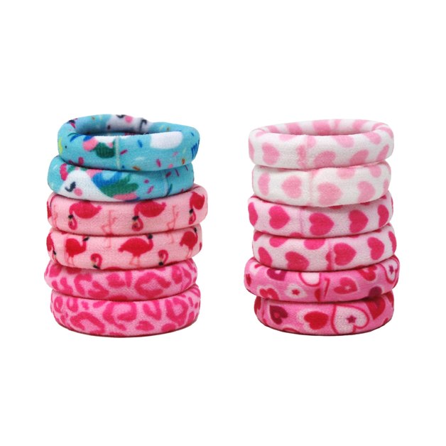 Buy Snag Free Printed Hair Elastics at Mighty Ape NZ