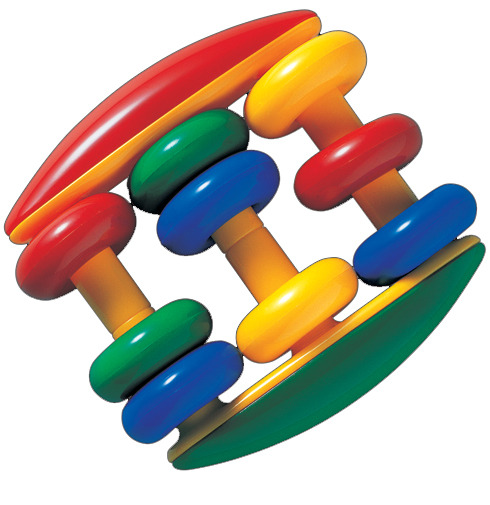 Tolo Abacus Rattle (Bright Colours)