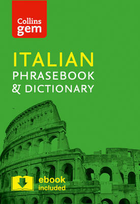 Collins Italian Phrasebook and Dictionary Gem Edition by Collins Dictionaries image