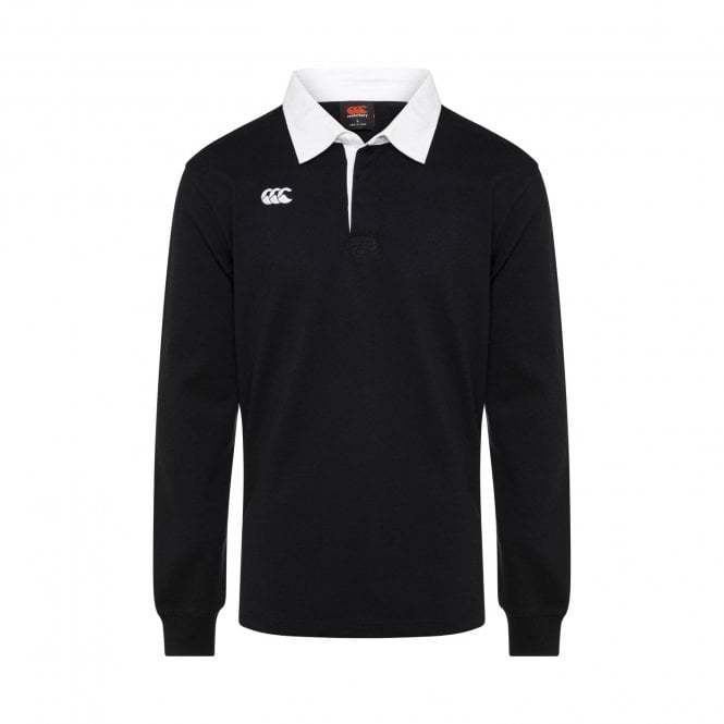 Canterbury: Mens Classics - Longsleeve Retro Jersey - Black (XXX-Large) image