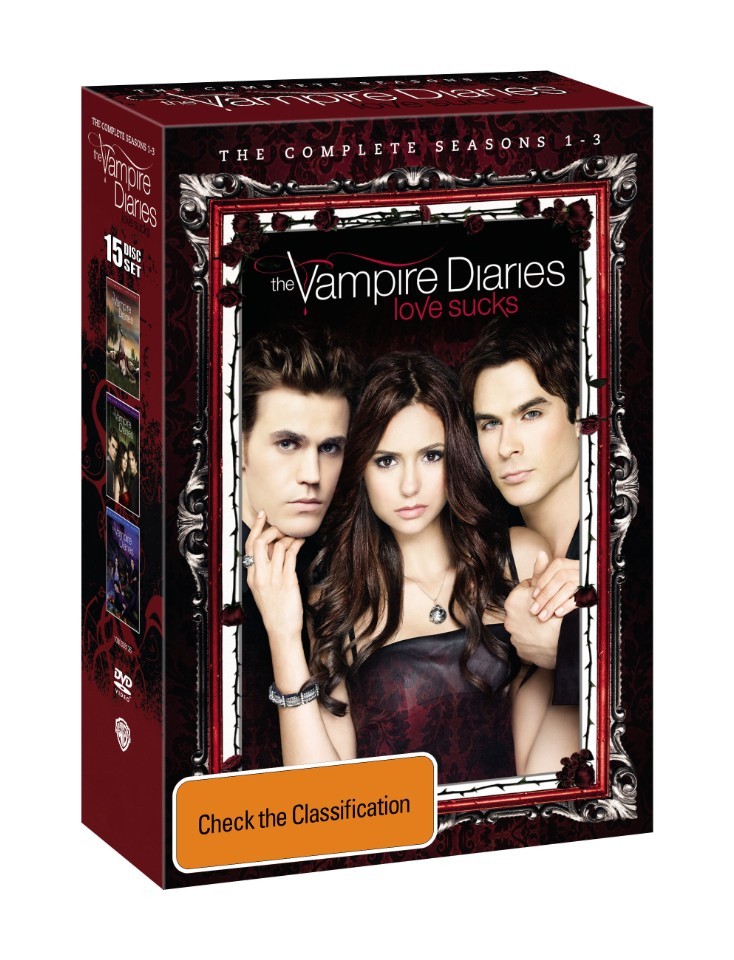 The Vampire Diaries - Seasons 1-3 on DVD image