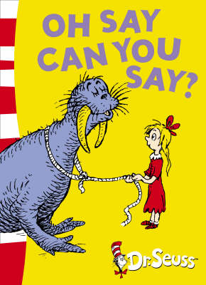 Oh Say Can You Say? (book and CD) by Dr Seuss image
