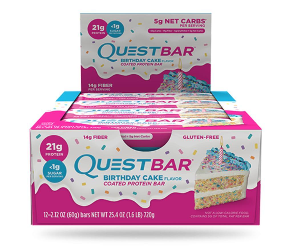 Quest Nutrition - Quest Bar Box of 12 (Birthday Cake) image