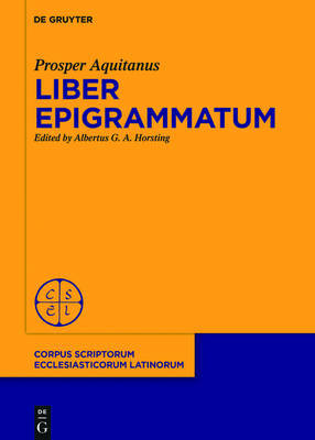 Liber Epigrammatum by Prosper image