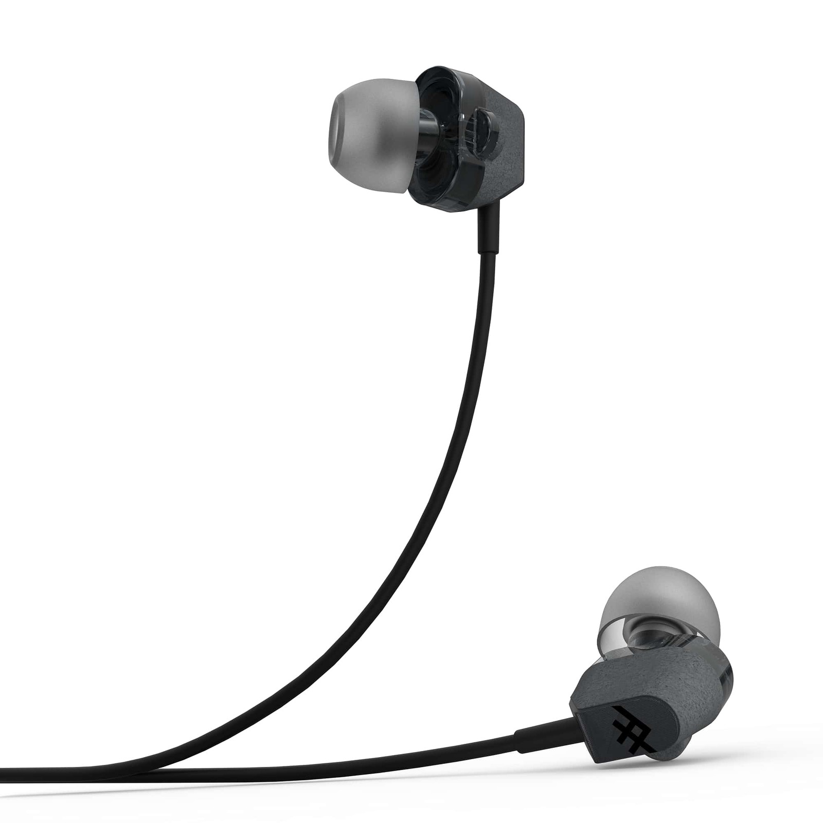 iFrogz: Impulse Duo - Dual Driver Wireless Earbuds - Charcoal/Black