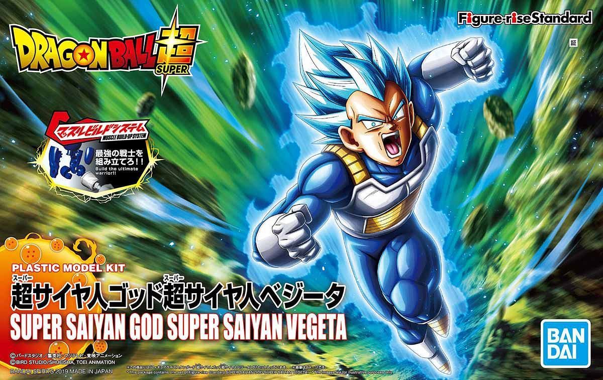 Super Saiyan God Super Saiyan Vegeta (SSBlue) Model Kit at Mighty