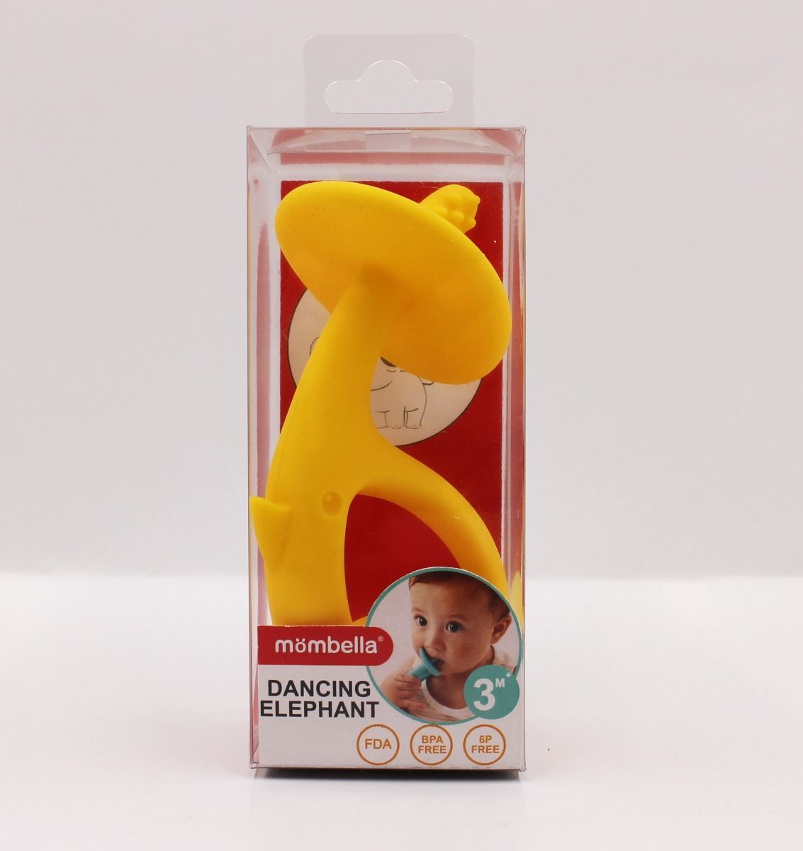 dancing elephant teether