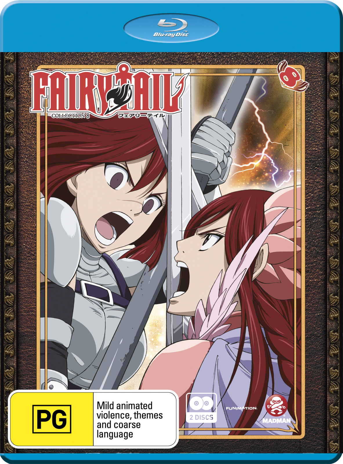 Fairy Tail - Collection 8 on Blu-ray image