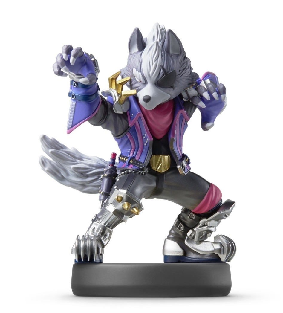Nintendo Amiibo Wolf - Super Smash Bros Ultimate for image