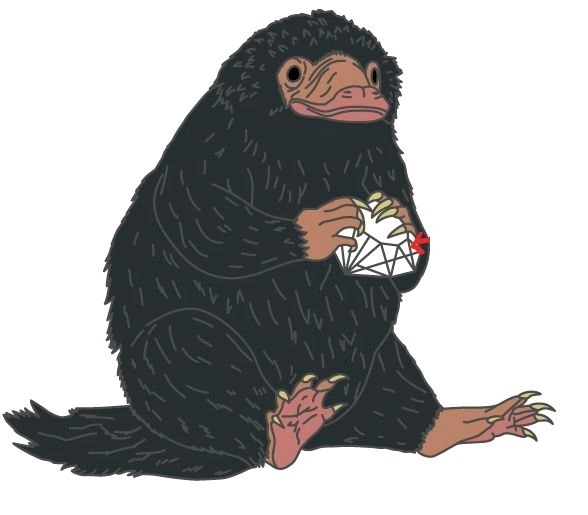 Fantastic Beasts: Niffler - Enamel Pin image