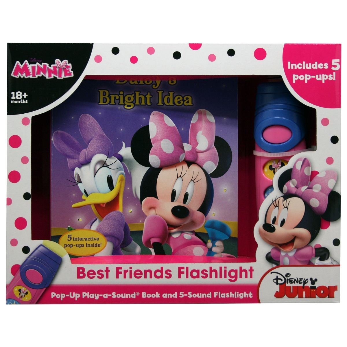 Disney Minnie Mouse – Board Book and Flashlight Set image