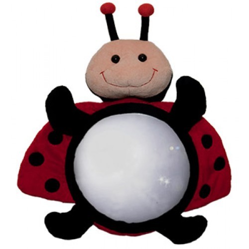 Moose Baby Back Seat Mirror - Ladybug image