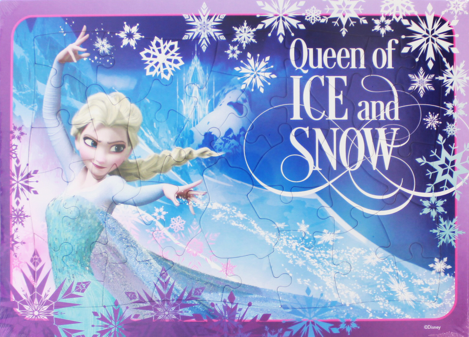 Buy Disney Frozen 35 Piece Frame Tray Puzzle Queen of Ice & Snow at