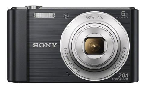 Sony: Cyber-Shot W810 Digital Camera - Black