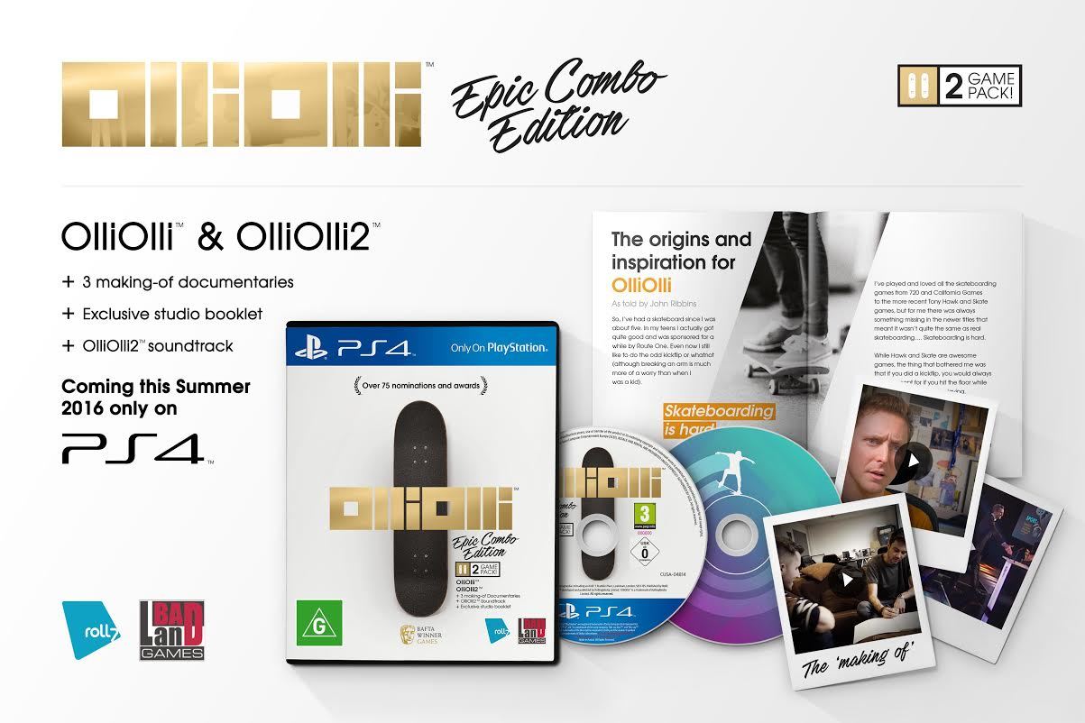 OlliOlli: Epic Combo Edition on PS4