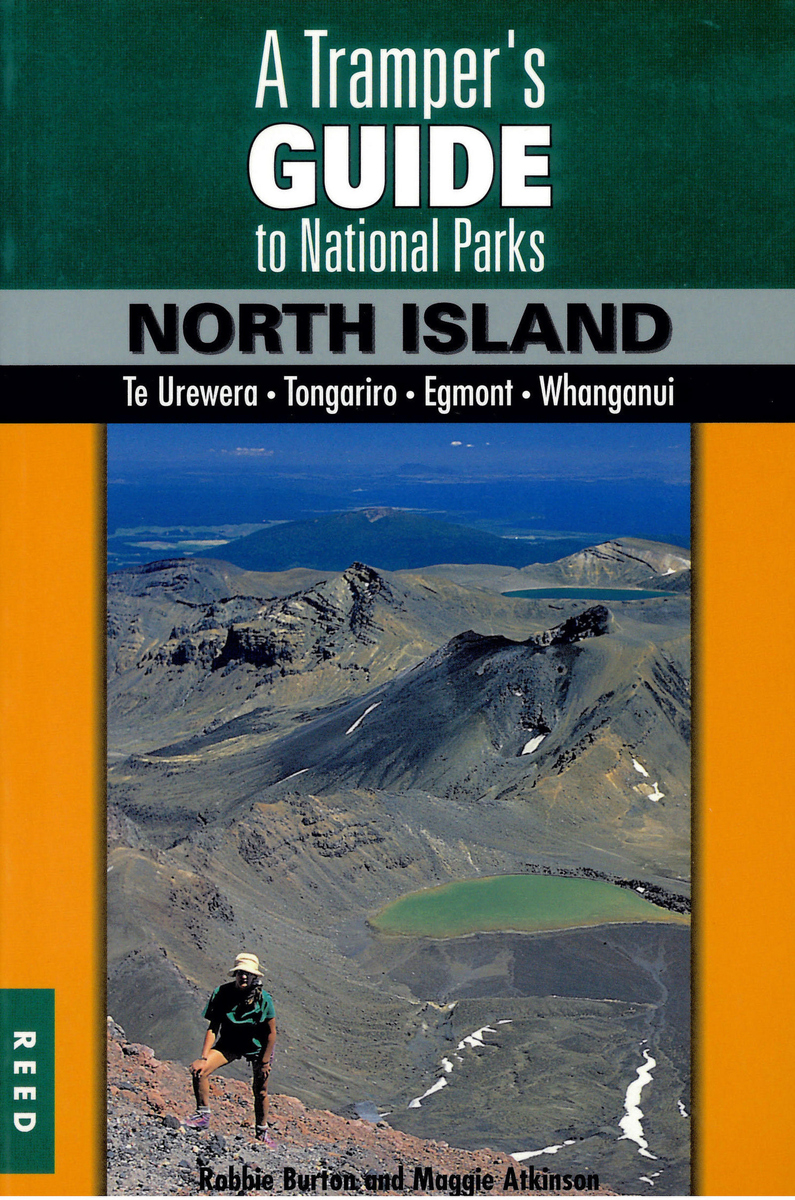 A Tramper's Guide to New Zealand's National Parks: North Island by Maggie Atkinson image